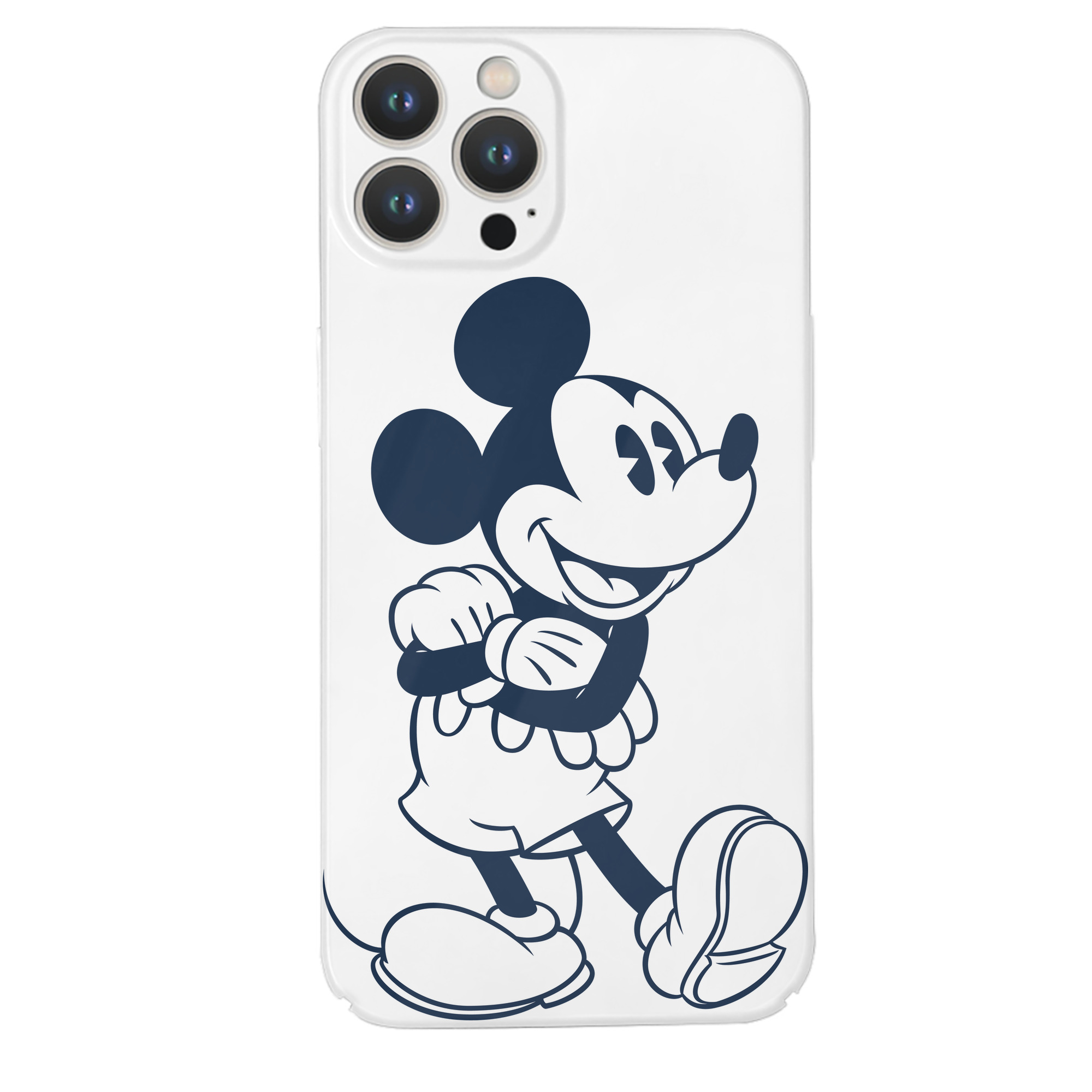 （画像用） ミッキーマウス Mickey Mouse 【iPhone 14シリーズ対応】ハードケース